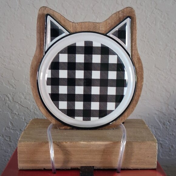 St. Nicholas Square Cat Themed Christmas Stocking Holder - Picture 7 of 12